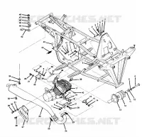 ENGINE AND SUPPORT SILENCIEUX (4914891489005A)