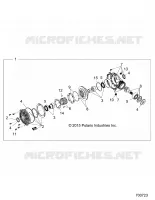 SYSTEME DE TRANSMISSION, FRONT GEARCASE