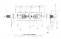 SYSTÈME DE TRANSMISSION, ARBRE DE TRANSMISSION ARRIERE