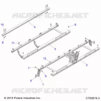 CHASSIS, SIEGE SUPPORTS