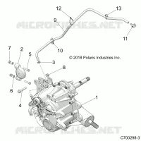 SYSTÃˆME DE TRANSMISSION, MAIN GEARCASE MOUNTING