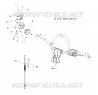 MOTEUR, ACCELERATEUR CONTROL ASM.