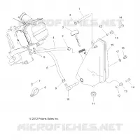 MOTEUR, OIL SYSTEM and RESERVOIR D'HUILE
