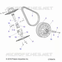 SYSTEME DE TRANSMISSION, SECONDARY CLUTCH