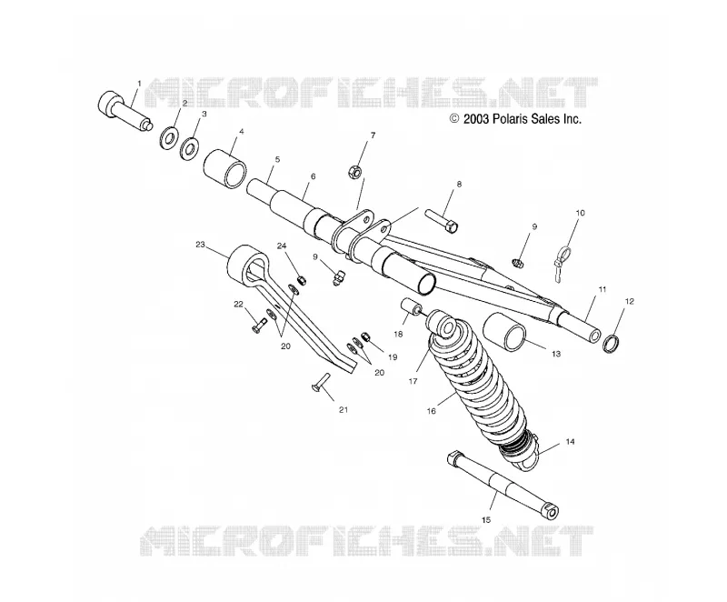 BRAS DE SUSPENSION AVANT (M-10)