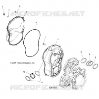 COUVERCLE D'EMBRAYAGE AND BOOTS