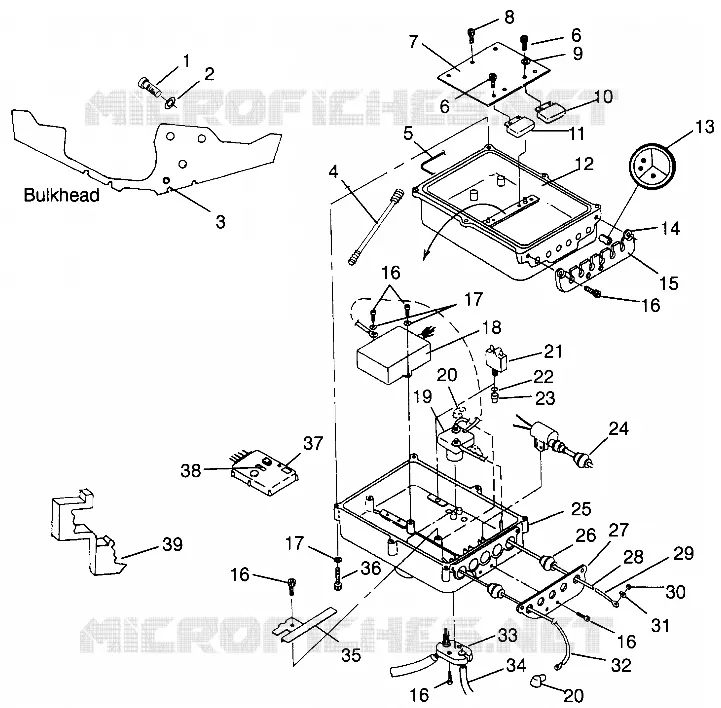 BOITIER ELECTRIQUE SLT 780 B964588 and  Intl. SLT 780 I964588 (4935683568B010)