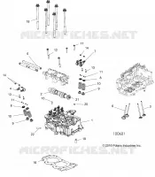 CYLINDRE HEAD, CAM AND VALVES