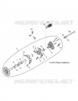 SYSTEME DE TRANSMISSION, PRIMARY CLUTCH