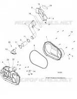 DRIVE TRAIN, COUVERCLE D'EMBRAYAGE AND DUCTING