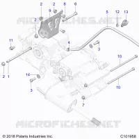 SYSTÃˆME DE TRANSMISSION, MAIN GEARCASE MOUNTING