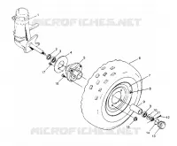 ROUE AVANT 2x4 300 W947530 (4926742674B002)