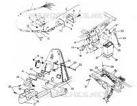 ELECTRICITE/FEU ARRIERE ASSEMBLY SPORTSMAN 4X4 W948040 (4926842684C009)