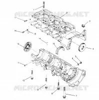 CARTERS MOTEUR ASSEMBLY Storm 0950782, Storm SKS 0950582,  Euro Storm E950782, E (4929012901C011)