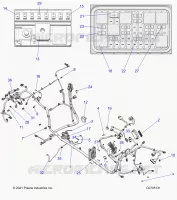 ELECTRICITE, WIRE HARNESS, CHASSIS