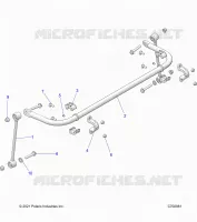 SUSPENSION, REAR BARRE STABILISATRICE