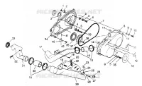 COUVERCLE D'EMBRAYAGE ASSEMBLY 6x6 400L, U.S. W 958740, SWEDISH S958740 and NORWEGIA (4930273027C009)