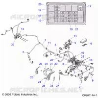 ELECTRICITE, MAIN WIRE HARNESS