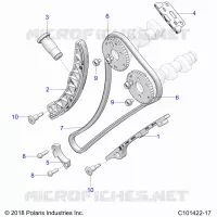 CHAINE DE DISTRIBUTION AND SPROCKET
