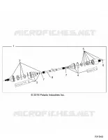 SYSTEME DE TRANSMISSION, FRONT HALF SHAFT