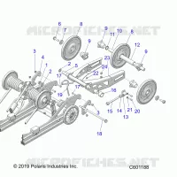 SUSPENSION ARRIERE, ARTICULATING
