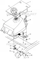 CARBURANT TANK Sportsman 400L W97AC38C (4939673967A013)