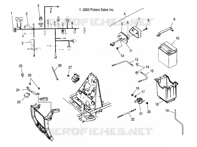 ELECTRICITE/FEU ARRIERE