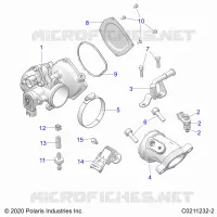 ENGINE, CORPS DE PAPILON AND FUEL RAIL