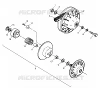 EMBRAYAGE DE TRANSMISSION TRAIL BOSS W97AA25C (4940574057B012)