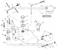 RESERVOIR D'HUILE SL 700 B974071, Intl. SL 700 I974071, SL 700 Deluxe B974072 and In (4940874087A014)