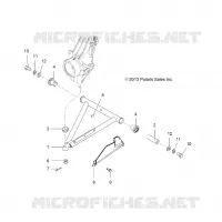 SUSPENSION, A-ARM and SUPPORT MOUNTING
