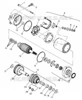 DEMARREUR SL 700 B974071, Intl. SL 700 I974071, SL 700 Deluxe B974072 (4940874087C013)