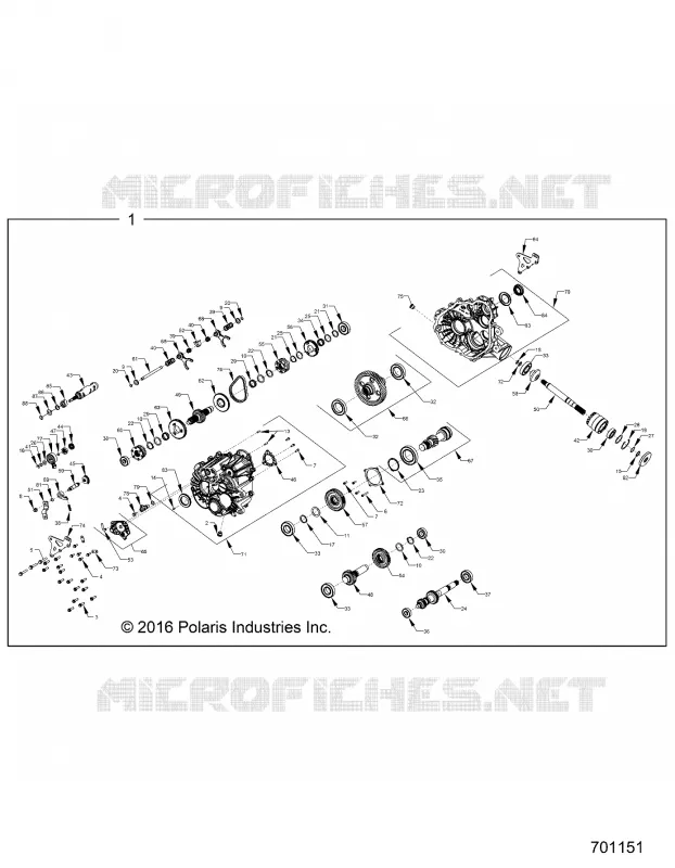 DRIVE TRAIN, PONT PRINCIPAL INTERNALS