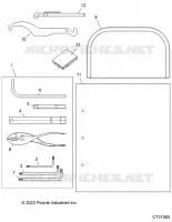 REFERENCE, MANUEL DU PROPRIETAIRE AND TOOL KIT