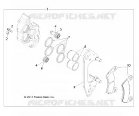 FREIN AVANT CALIPER