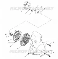 LANCEUR ASSEMBLY  440 XCR SP X951660 (4932833283D003)