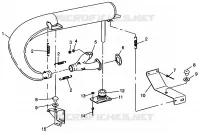 ECHAPPEMENT WIDETRAK LX 0982065 and EUROPEAN WIDETRAK LX E982065 (4943884388C003)
