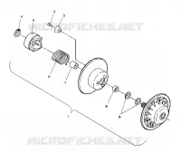 EMBRAYAGE DE TRANSMISSION ASSEMBLY LITE GT/0933133 AND STARLITE GT/0933127 (4923232323020A)