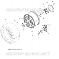 ROUES, REAR and HUB