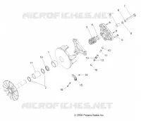 SYSTÈME DE TRANSMISSION, PRIMARY CLUTCH