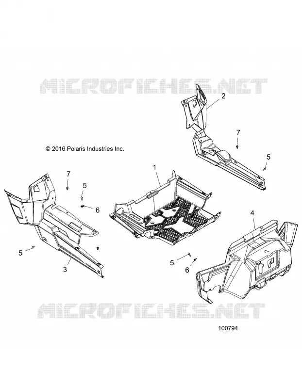 PLANCHER AND ROCKER PANELS
