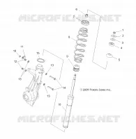 SUSPENSION AVANT SUPPORT