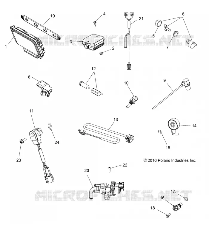 ELECTRICITE, SWITCHES, SENSORS, ECU AND CONTROL MODULES