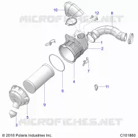 ENGINE, PRISE D'AIR SYSTEM