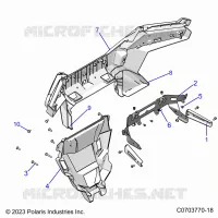 CARROSSERIE ARRIERE BUMPER