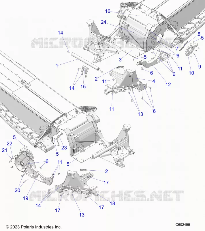 CHASSIS, BULKHEAD ASM.