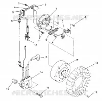 STATOR ASSEMBLY WIDETRAK GT / X932061 (4924722472034A)