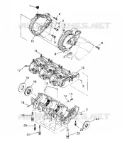 CARTERS MOTEUR ASSEMBLY SL 750 B944070 (4927012701023A)