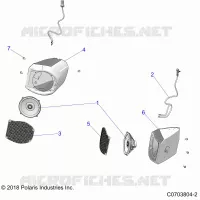 ELECTRICITE, AUDIO, FRONT SPEAKER
