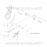 SUSPENSION, A-ARM and SUPPORT MOUNTING